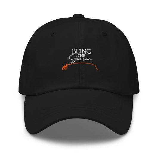 Being the Source | Classic Baseball Cap | Dark