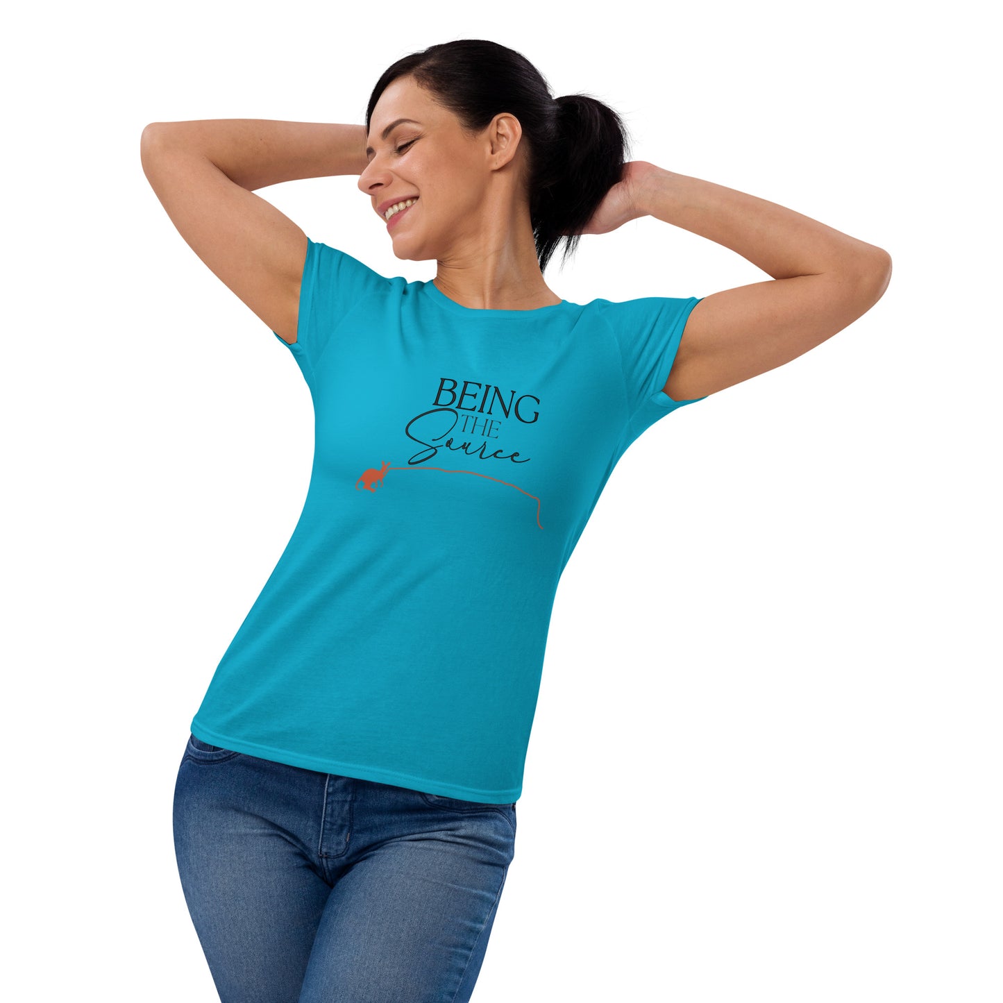 Being the Source| Women's fashion fit t-shirt | Light