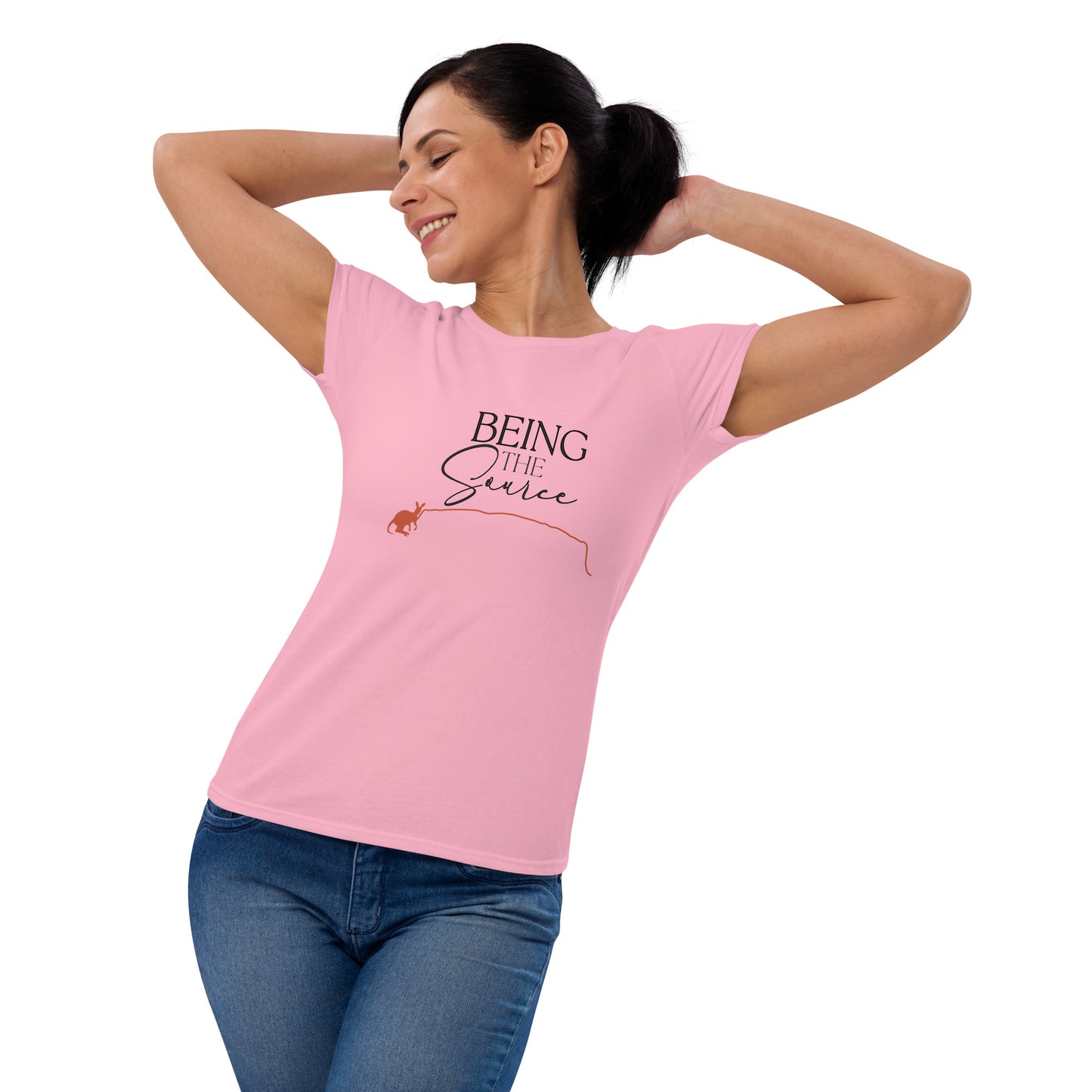 Being the Source| Women's fashion fit t-shirt | Light