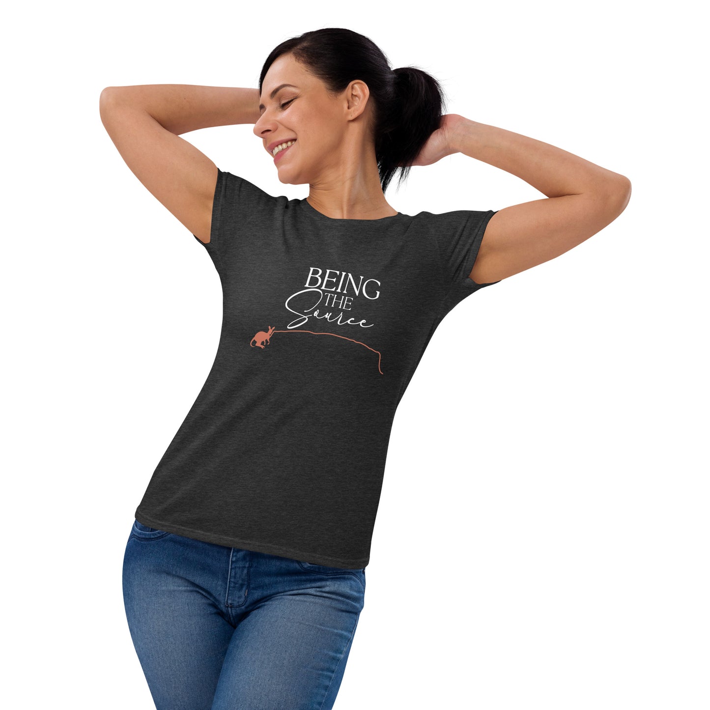 Being the Source| Women's fashion fit t-shirt | Dark