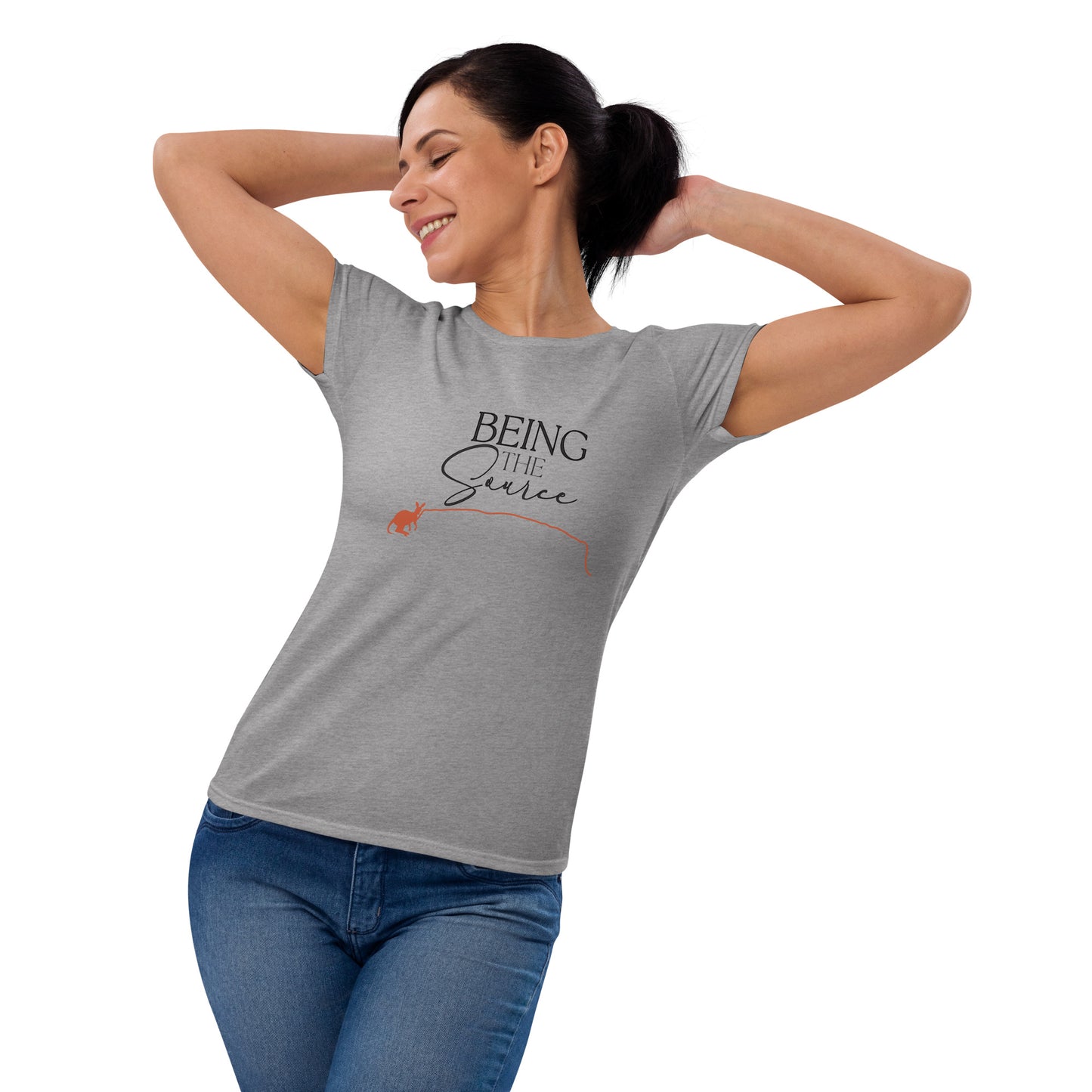 Being the Source| Women's fashion fit t-shirt | Light