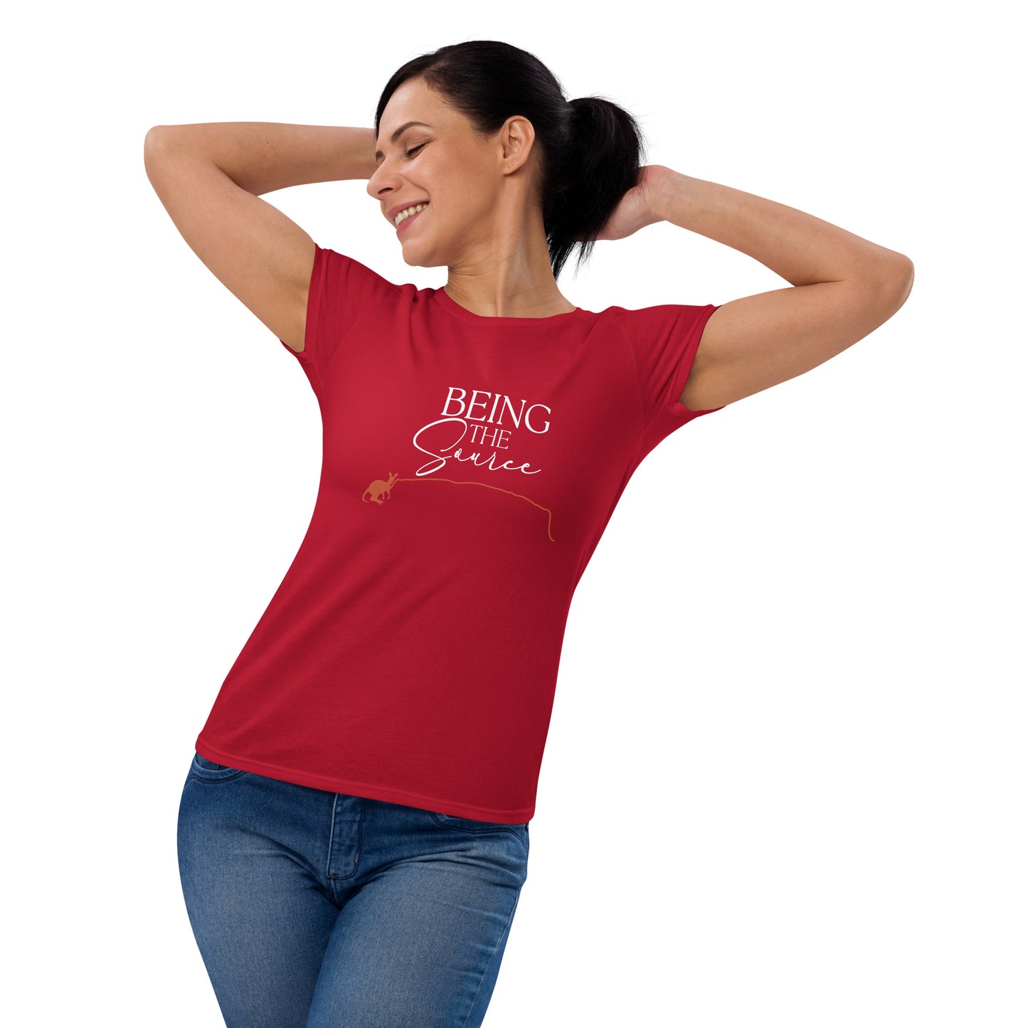 Being the Source| Women's fashion fit t-shirt | Dark