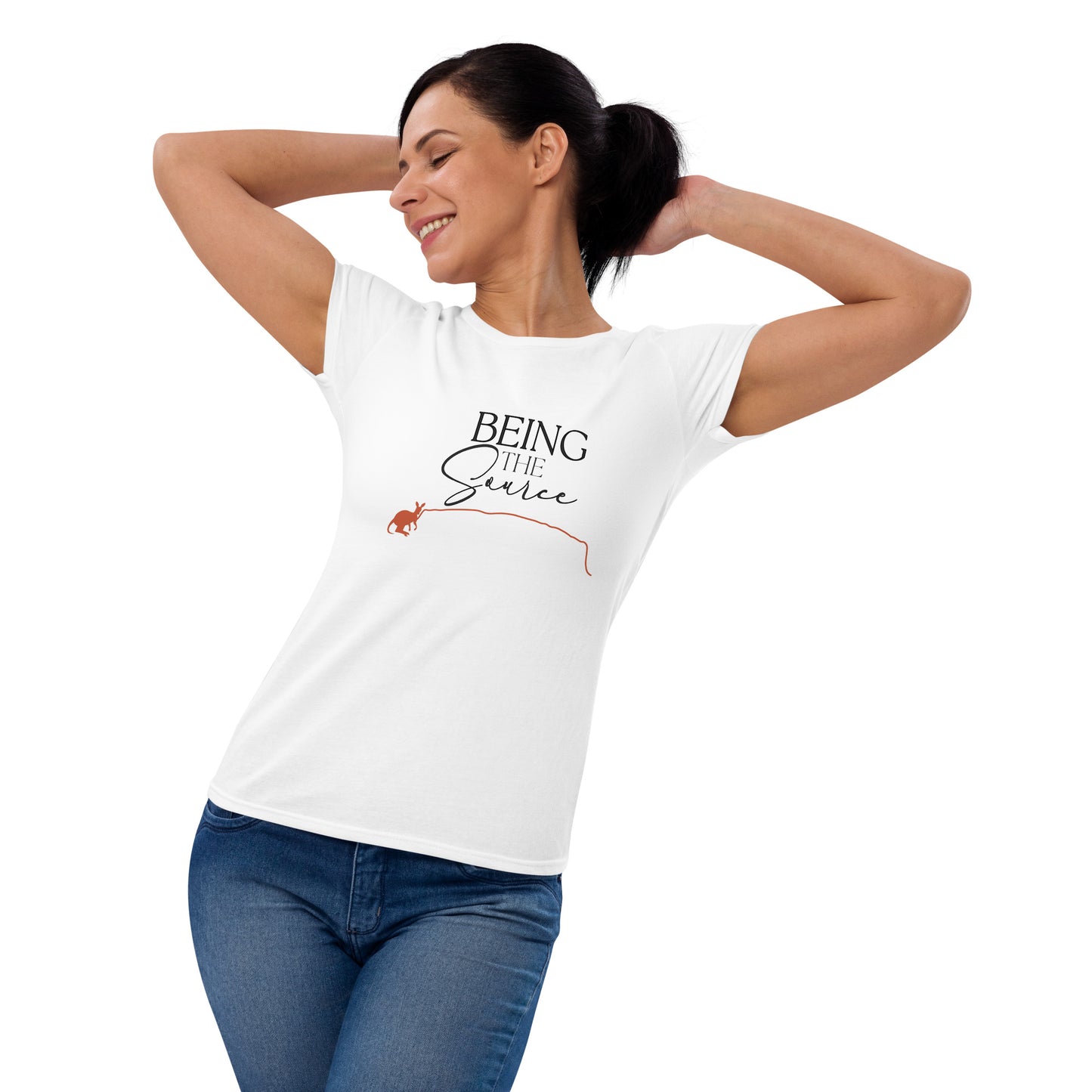 Being the Source| Women's fashion fit t-shirt | Light