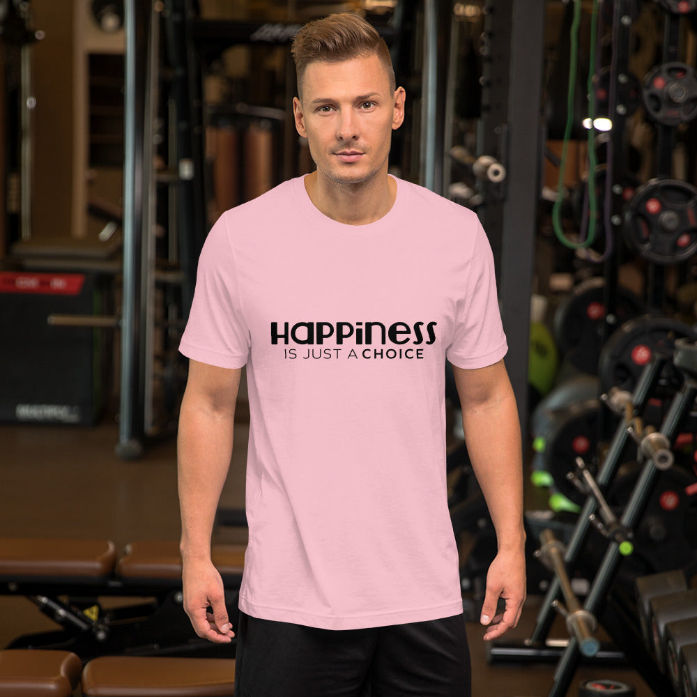 Happiness is just a choice | Short-Sleeve Unisex T-Shirt