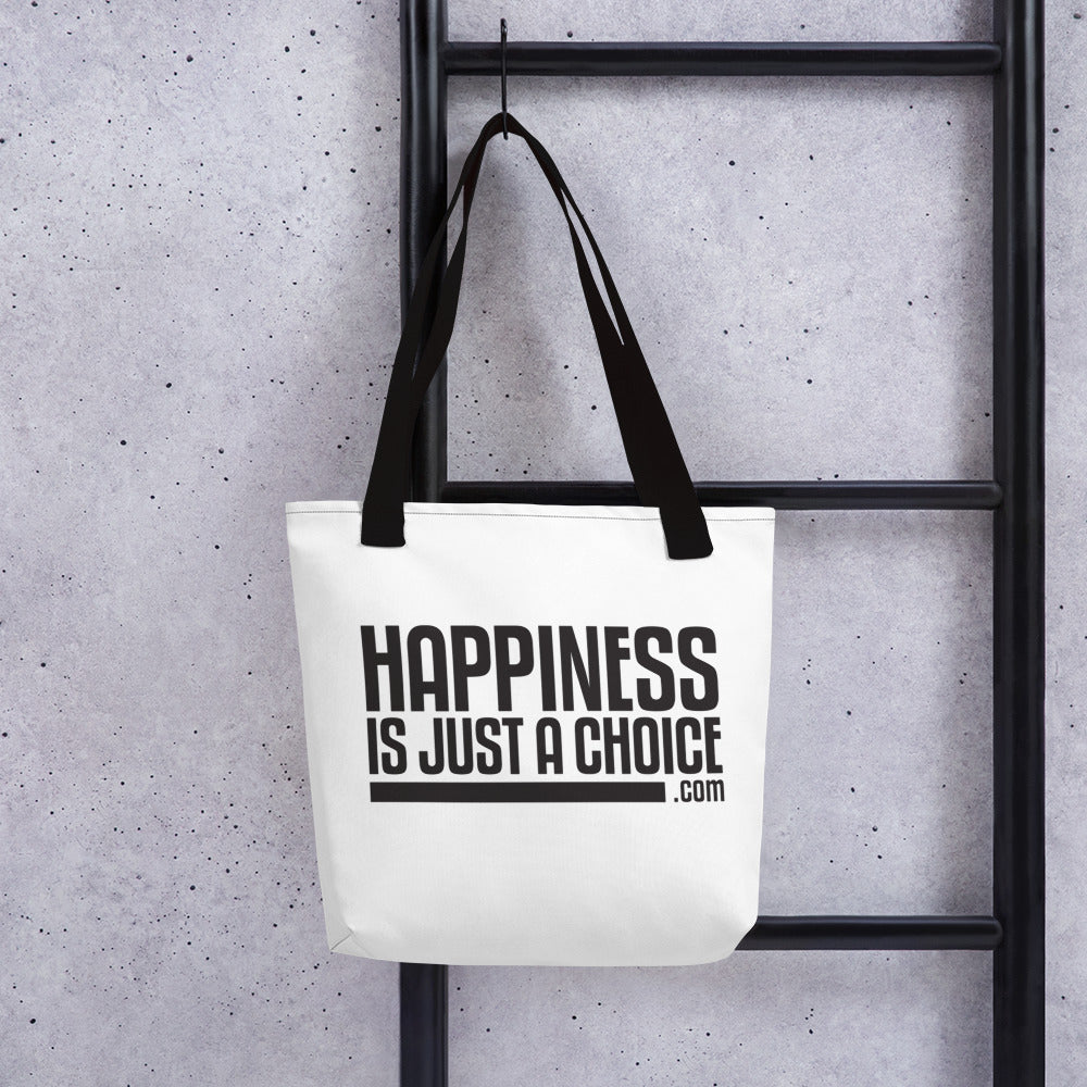 Happiness Is Just a Choice | Tote bag